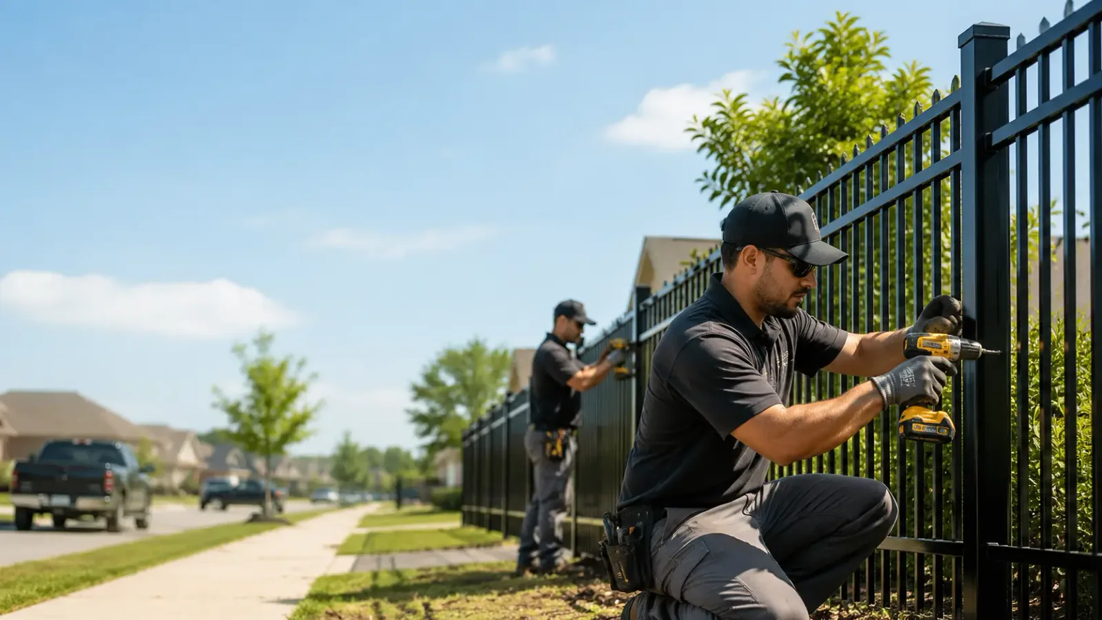 Metal Fence Installation in Stony Brook, NY